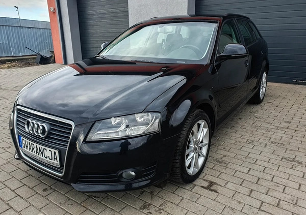 Audi A3 cena 28000 przebieg: 257716, rok produkcji 2009 z Wisła małe 407